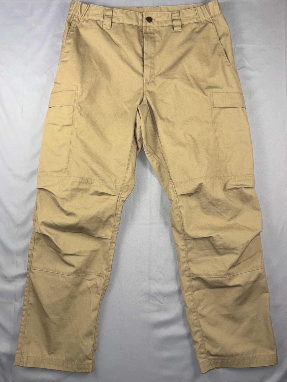 Vertx Phantom LT Pants Mens 33x30 Beige Tactical Cargo Ripstop Outdoor Workwear